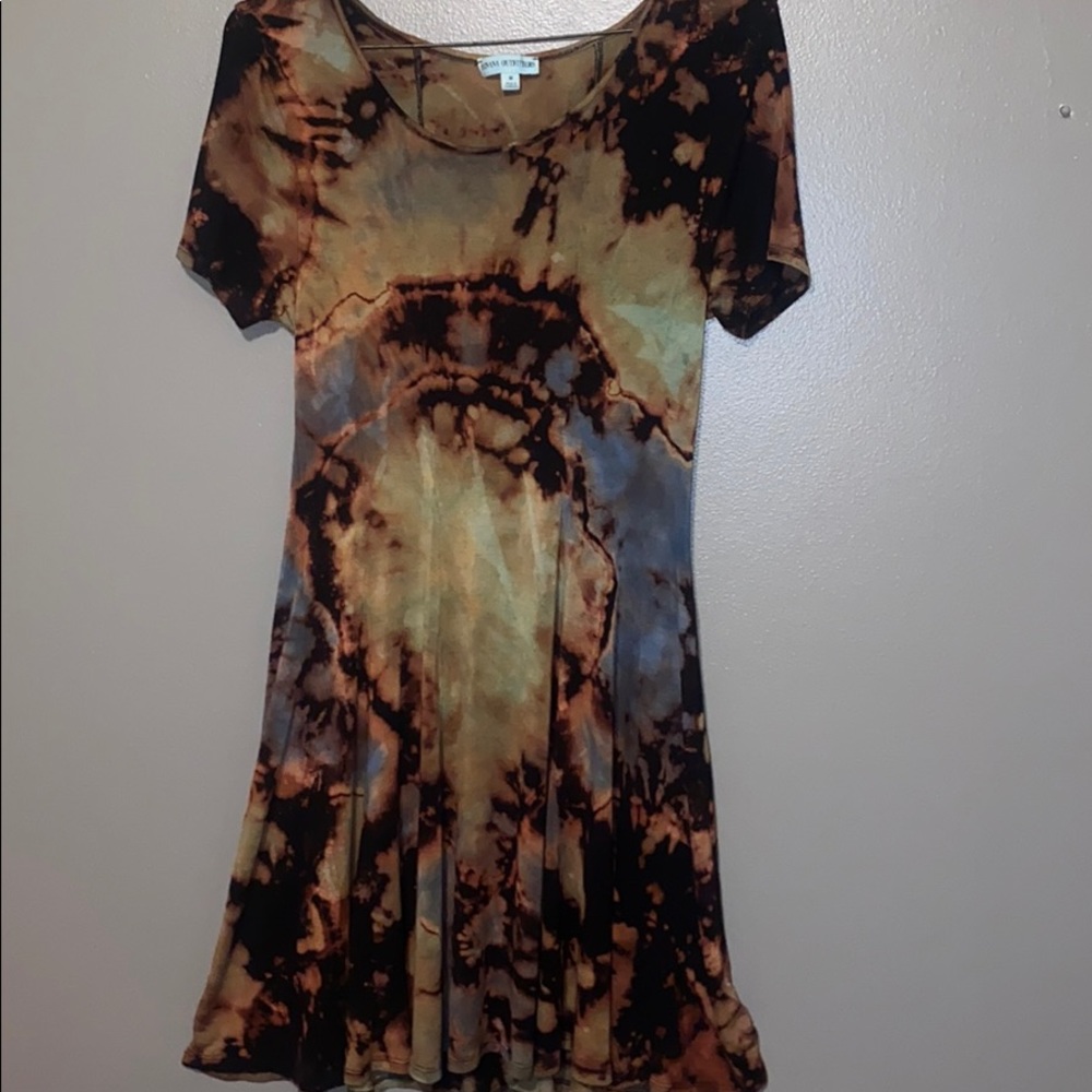 Reverse Tie-dye dress